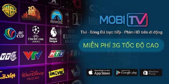 ứng dụng mobi tv