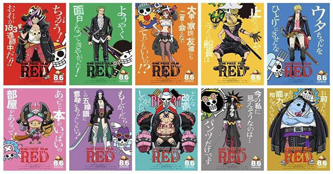 lịch chiếu One Piece Film Red